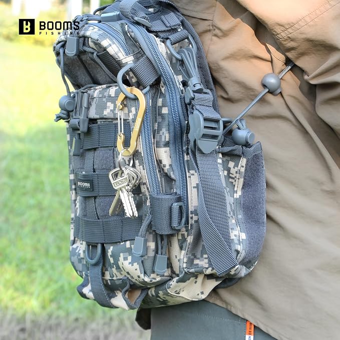 Booms Fishing CC5 Multi-Use Carabiner Clips, 10 Pack 2.3"/ 3.1" Caribeener Clips - Image 3