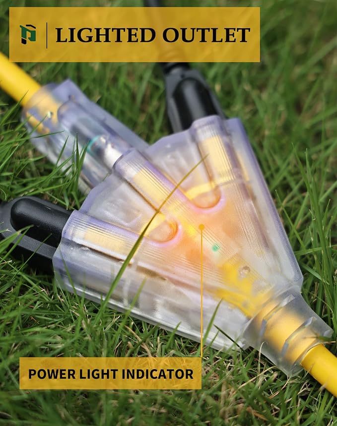 6Ft 12/3 Outdoor Extension Cord - Image 5