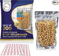 BELLE KR® 6x9 Quart Mylar Bags for Food Storage by BELLEKR