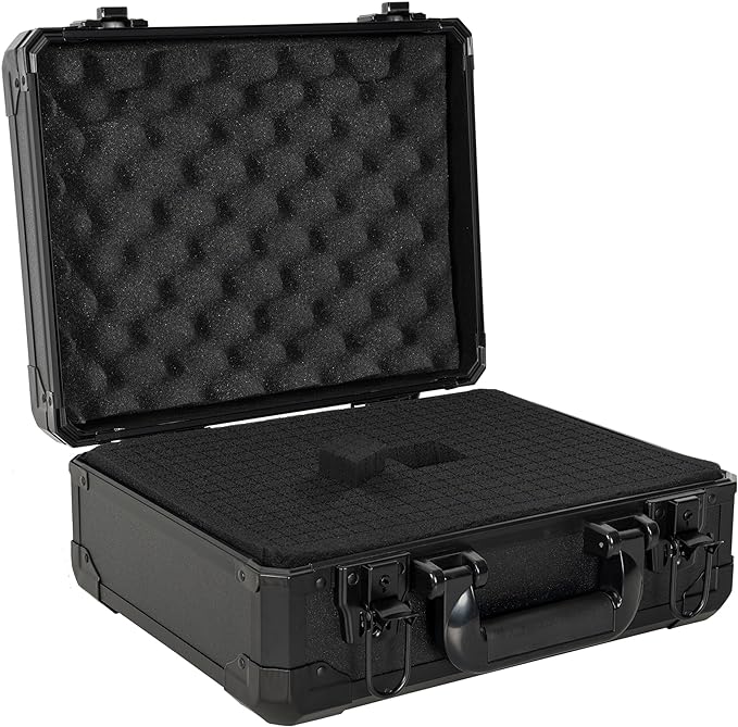 13 Inch Aluminum Carrying Case 13 X 10 X 5.5 Inch Ideal by ITHWIU