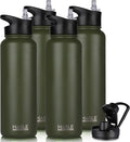 HASLE OUTFITTERS 40oz Stainless Steel Water Bottle, Vacuum Insulated Double by HASLEOUTFITTERS