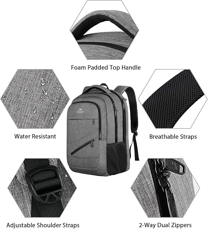 MATEIN 18 Inch Extra Large Laptop Backpack, 50 L Travel Backpack - Image 7