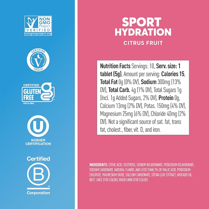 Nuun, Electrolyte Drink Tabs Citrus Fruit, 1.8 Ounce - Image 5