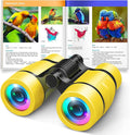 Toys for 3-7 Year Old Girl Boy: LET'S GO! Bird Watching Binoculars for Kids by LETSGO