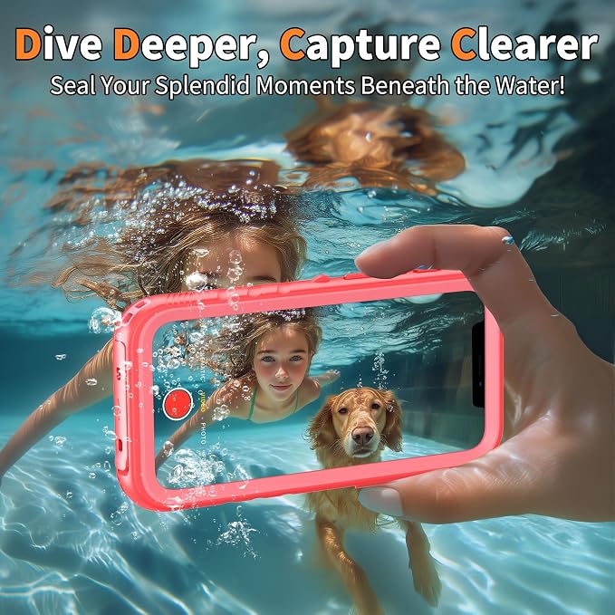 Cozycase Compatible with Waterproof iPhone 11 case, Built-in Screen Protector - Image 6