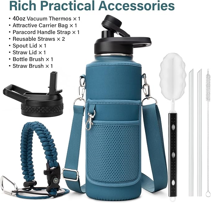 DYSANKY Insulated Water Bottle | Thickened Stainless Steel Vacuum Metal | - Image 2