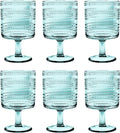 Beaded 14 oz Durable Acrylic Wine Glasses, Shatter-Resistant and by AbodeHomewares-TheDesignDestinationforTabletopDrinkwareKitchenandPet