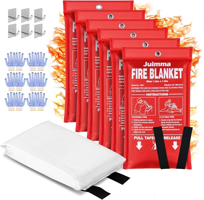 Juimma Fire Blanket for Home and Kitchen by Juimma