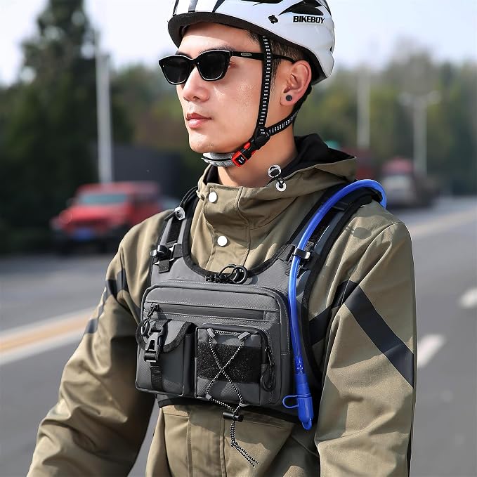 Criuage USA Original Patent Running Hydration Vest Backpack, Lightweight Chest - Image 5