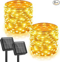 Minetom 2 Pack Solar Fairy Lights, Total 66Ft 200 LED Solar String Lights by Minetom