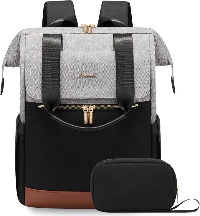 LOVEVOOK Laptop Backpack for Women, 15.6 Inch Work Laptop Bag by LOVEVOOK