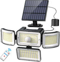 CLAONER Solar Outdoor Lights Motion Sensor 3500LM 288 LED Security Light by Claoner