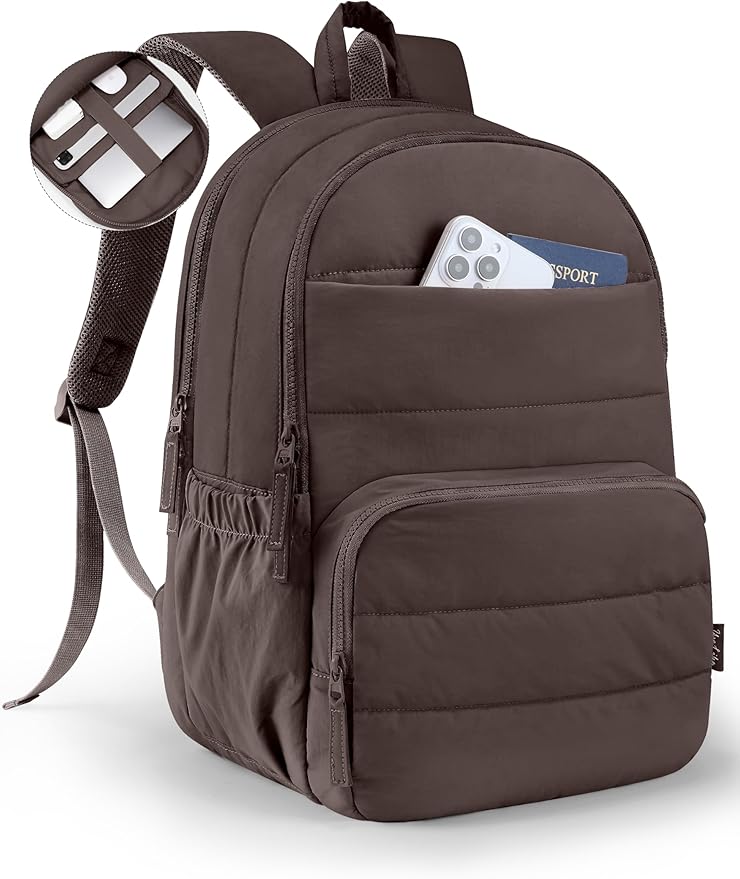 Uselike Travel Backpack for Women, 15.6 Inch Laptop Backpack, Quilted College by Uselike