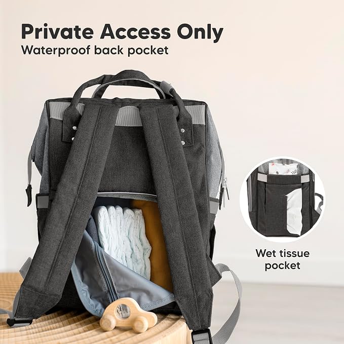 KeaBabies Baby Diaper Bag Backpack - Image 5