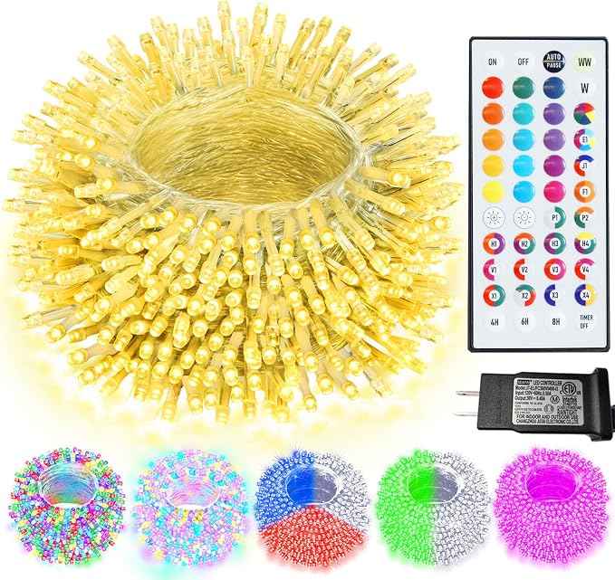 Pooqla Color Changing Christmas String Lights by Pooqla