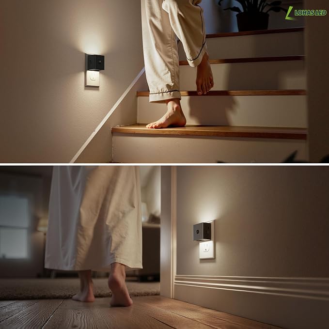 L LOHAS LED Motion Sensor Night Light, Motion Activated Night Light, Motion - Image 3