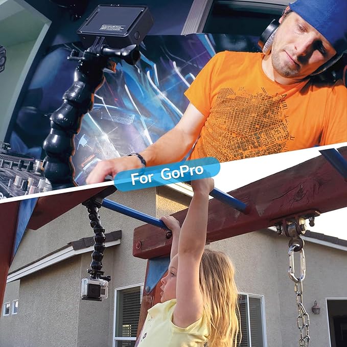 Gooseneck Phone Holder Clamp Clip Mount Cell Phone Stand - Image 5