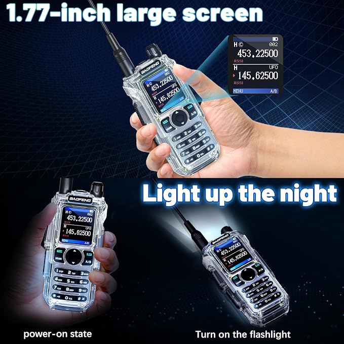 Baofeng Radio Handheld Ham Radios Long Range - Image 3