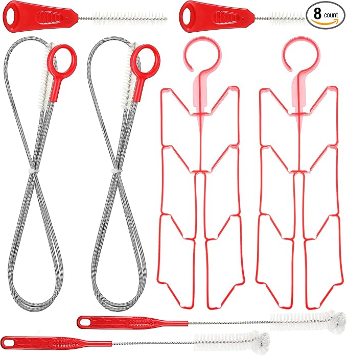 Patelai 2 Set 8 in 1 Hydration Bladder Cleaning Kit Includes 3 Different by Patelai