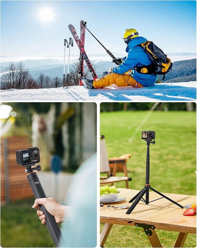 53.5" Osmo Action 6 Selfie Stick Tripod - Image 3