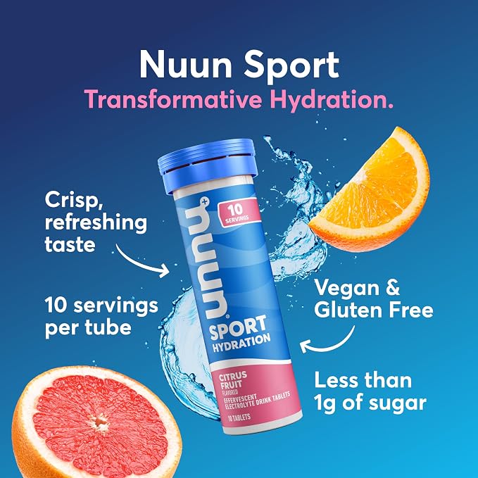Nuun, Electrolyte Drink Tabs Citrus Fruit, 1.8 Ounce - Image 2