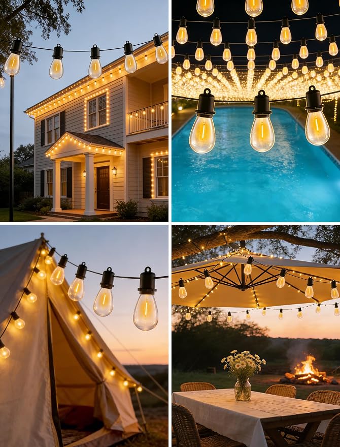 25FT LED Outdoor String Lights - Image 8