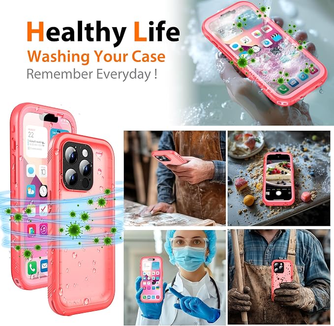 Cozycase for iPhone 15 Pro Max Waterproof Shockproof Dustproof Case - Image 9