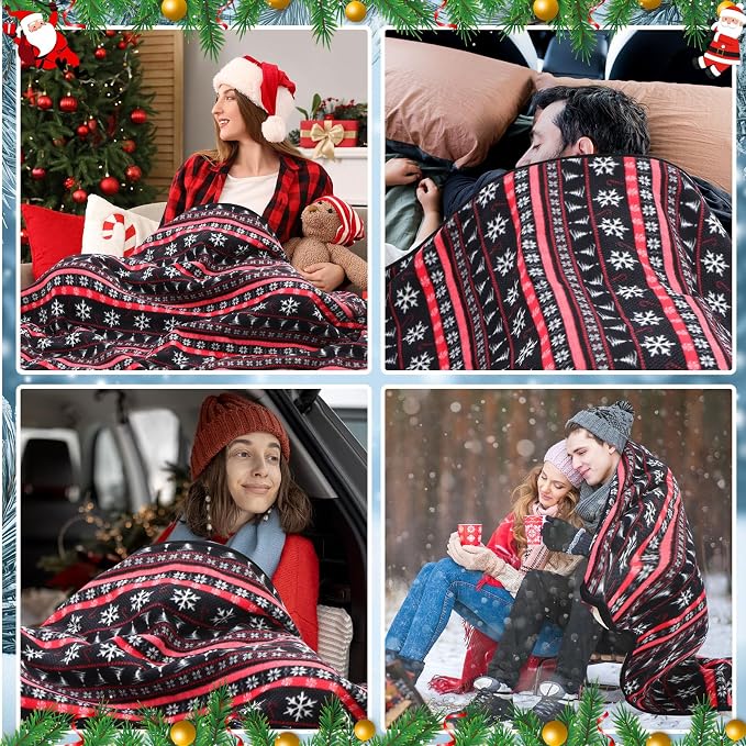 Riakrum 12V Car Heated Blanket for Cold - Image 6