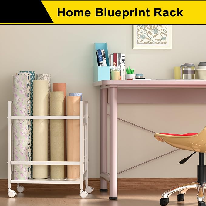 GIOTORENT Blueprint Storage Rack, Used - Image 7