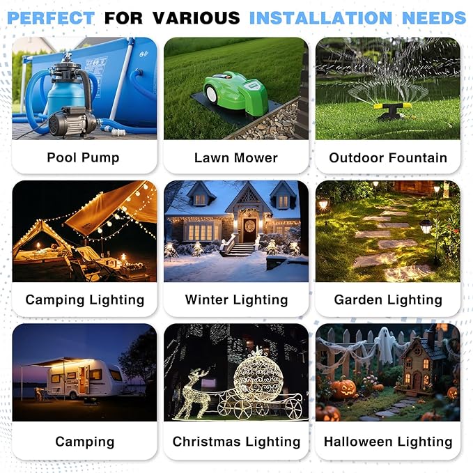 Flemoon Outdoor Extension Cord Safety Cover - Image 8