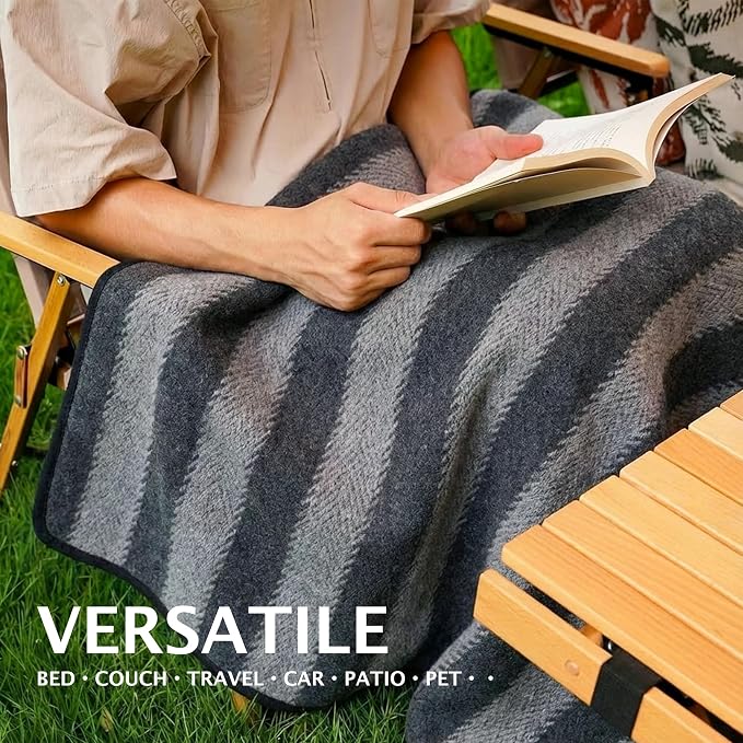 PuTian Merino Wool Camp Blanket - Image 8