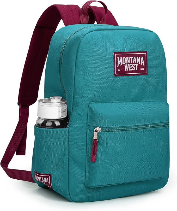 Montana West Backpack for Women Men 2 PCS Lightweight College Bookbags Casual - Image 3