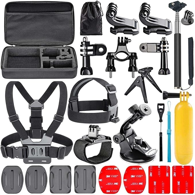 Navitech 18-in-1 Action Camera Accessories Combo Kit by Navitech