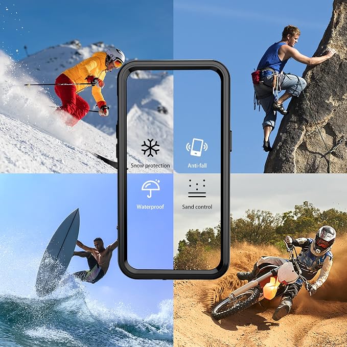 for Samsung Galaxy S22 Ultra Case, IP68 Waterproof Dustproof Case, Full Body - Image 7