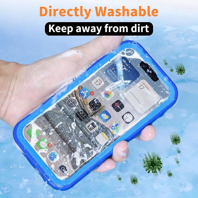Cozycase Compatible with Waterproof iPhone 11 case, Built-in Screen Protector - Image 6