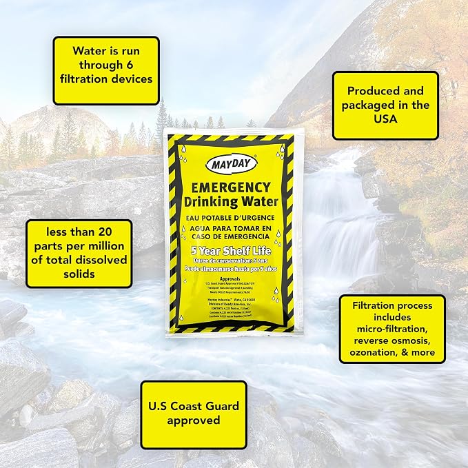 Ready America The Survival Box, 3-Day Emergency Kit Includes 5 Year Emergency - Image 5