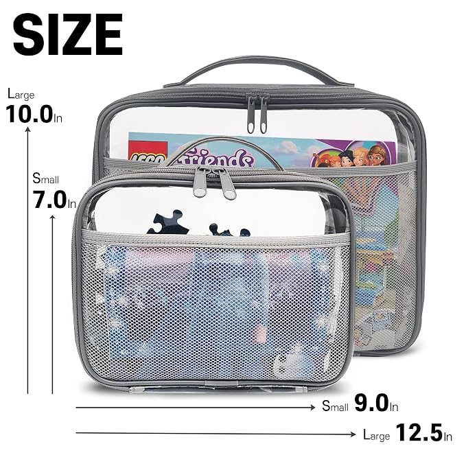 holay 4 Packs Large PVC Toy Storage Organizer - Image 3