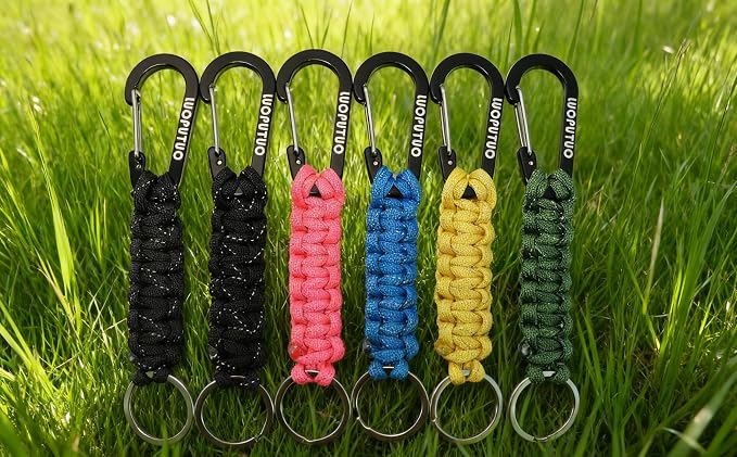 Paracord Rope, Reflective III Parachute Cord 7 Strand Core 550lb, 50ft Pink - Image 5