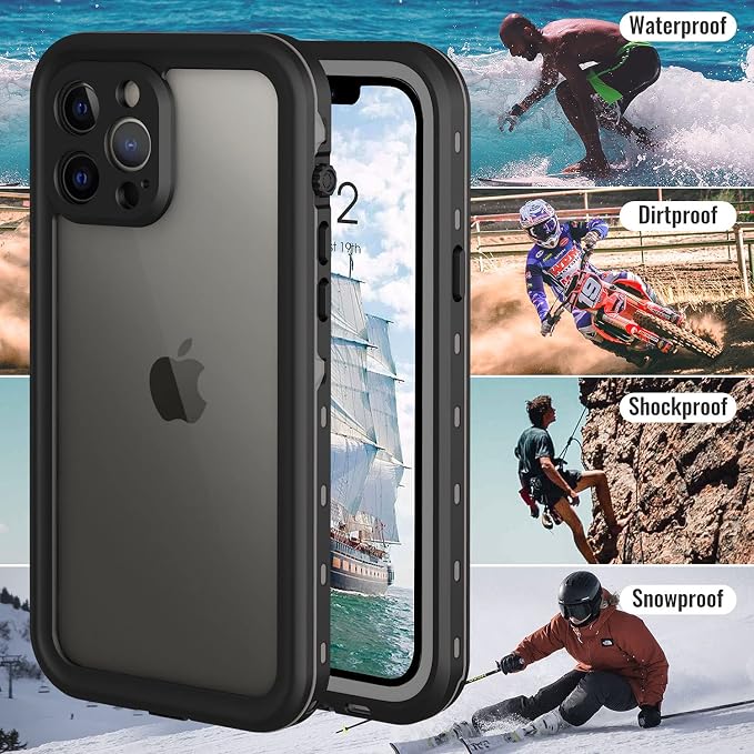 iPhone 13 Pro Case, Waterproof & Shockproof Phone Case, Full Protection - Image 6