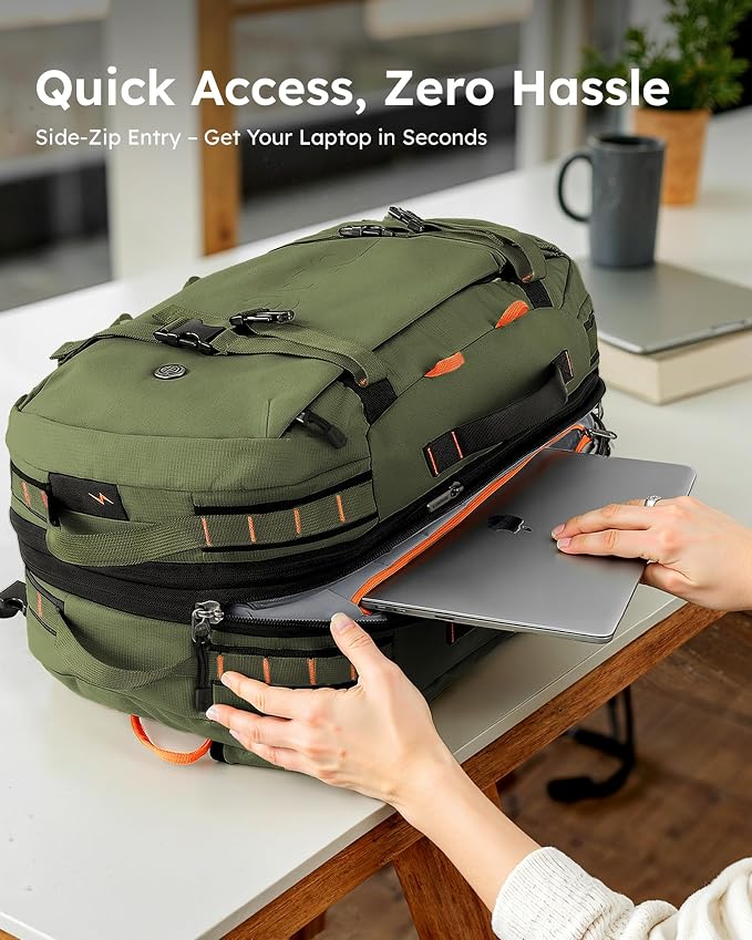 Tolaccea Travel Laptop Backpack - Image 8