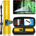 Banral Rechargeable Tactical Flashlights 2000 High Lumens - 5000mAh Super by Banral
