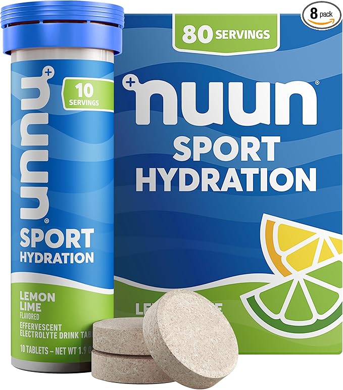 Nuun, Electrolyte Drink Tabs Lemon Lime, 1.9 Ounce by Nuun