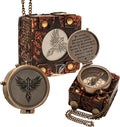 Handmade Brass Antique Compass by ELYTHOS