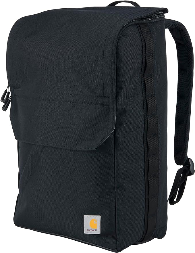 Carhartt 21L Top-Load Backpack, Durable Water Resistant Coated Canvas Base W/ by Carhartt