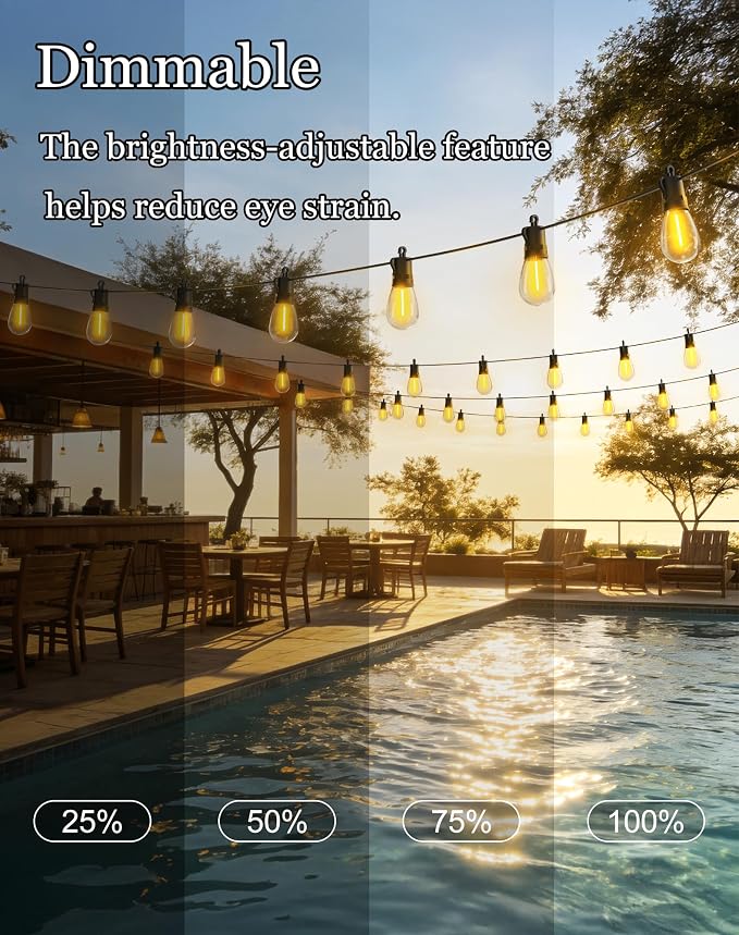 65ft-Solar-Powered-Lights-Outdoor-Waterproof-String - Image 4
