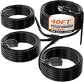 PlugSaf 1 to 3 Splitter Outdoor Extension Cord by PlugSaf
