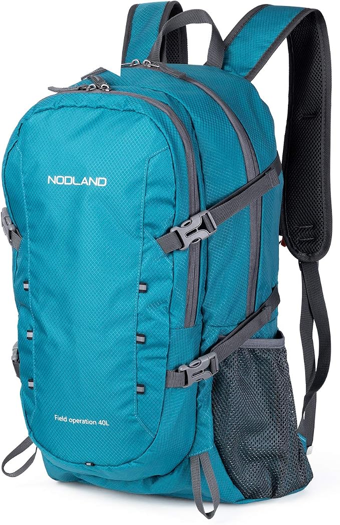 NODLAND Lightweight Backpack Travel 40L Foldable Water-Resistant Daypack - Image 7