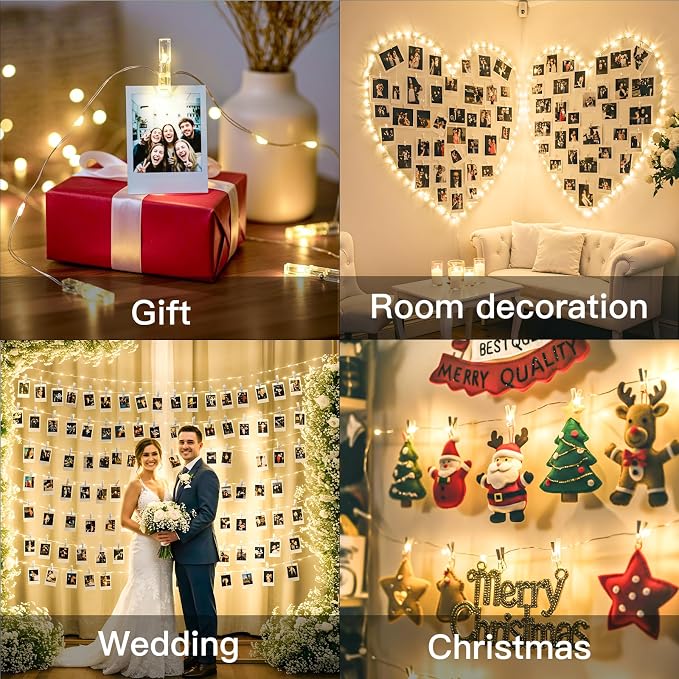 suddus 33ft 100 LED Fairy Lights - Image 5