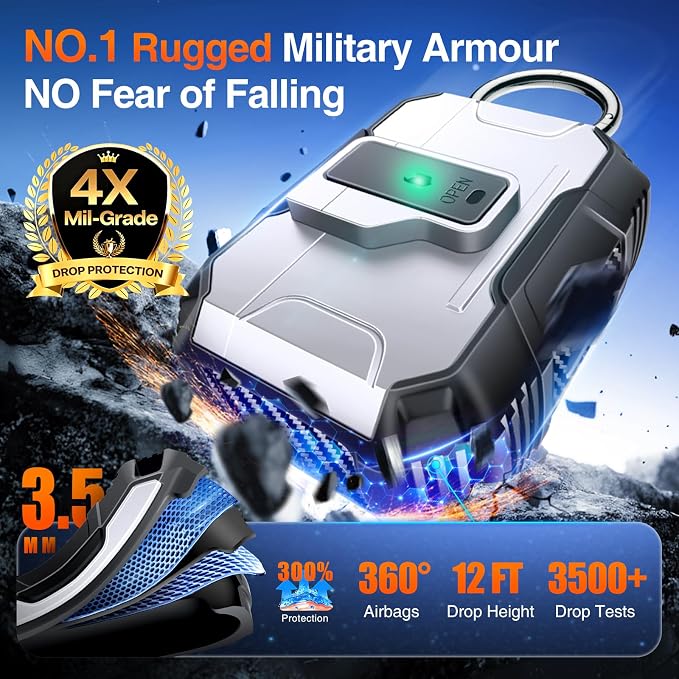 Armoured Heavy Duty for AirPods Pro3 Generation Case - Image 2