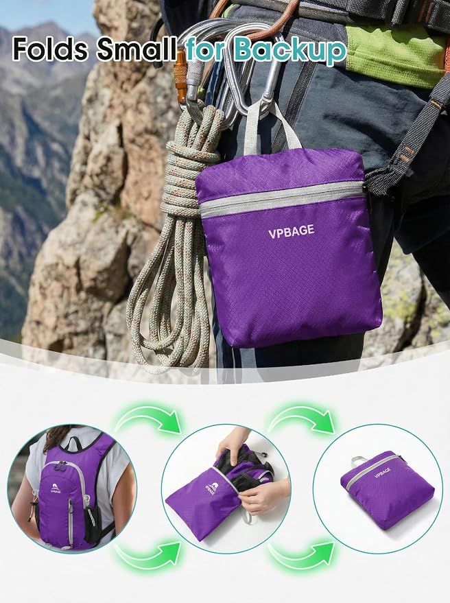 Foldable Small Hiking Backpack - Image 7